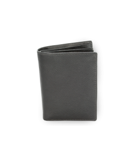 Black leather wallet for documents 514-2220-60