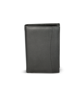 Black leather document wallet 514-2402-60