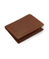 Dark brown men's leather document wallet 514-3220-47