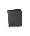 Black men's leather document wallet 514-3220-60