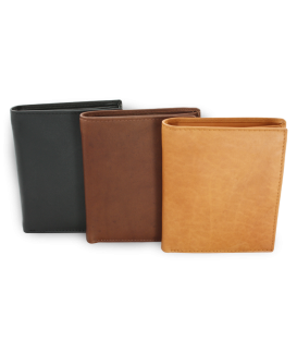 Light brown men's leather document wallet  514-3221-05