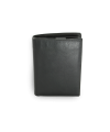 Black men's leather wallet with document security 514-4358-60