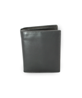 Black men's leather document wallet 514-4399-60