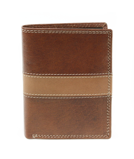 Brown men's leather wallet 514-4563-40/05