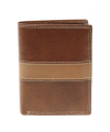 Brown men's leather wallet 514-4563-40/05