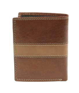 Brown men's leather wallet 514-4563-40/05