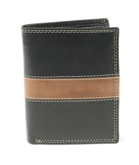 Black men's leather wallet 514-4563-60/05