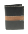 Black men's leather wallet 514-4563-60/05