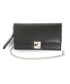 Leather waiter's wallet with chain 515-7401A-60