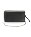 Leather waiter's wallet with chain 515-7401A-60