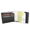 Schwarzes Herren Lederportemonnaie mit Münzfach 519-2910-60