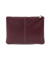 Burgundy leather etui 611-0024-34