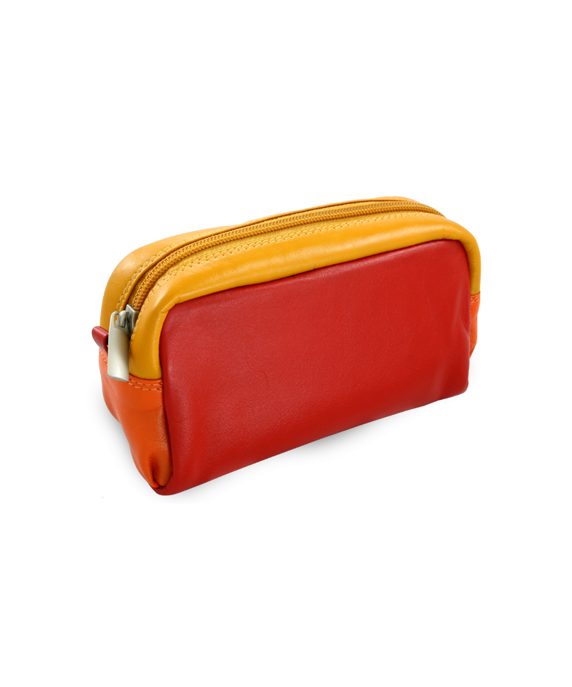 Multired women's leather etui 611-0395-M31