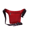 Red Leather Fanny Pack 611-6115-31