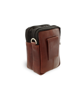 Brown leather document etui 611-6207-40/60