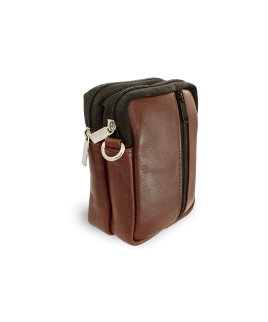 Brown leather document etui 611-6207-40/60