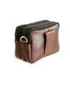 Brown leather document etui 611-6207A-40/60