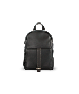 Black leather backpack 311-1717-60/40