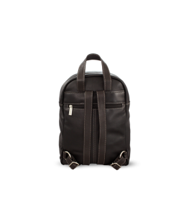 Black leather backpack 311-1717-60/40