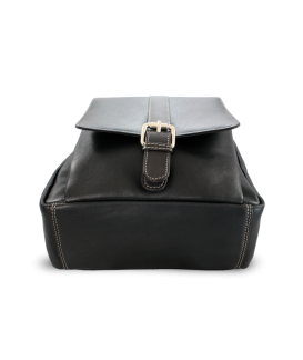 Black leather backpack 311-1717-60/40