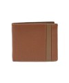 Brown men's leather wallet 513-1322-05