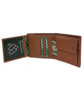 Brown men's leather wallet 513-1322-05