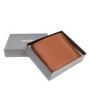 Brown men's leather wallet 513-1322-05