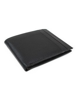 Black men's leather wallet 513-1322-60