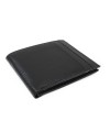 Black men's leather wallet 513-1322-60