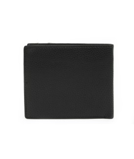 Black men's leather wallet 513-1322-60