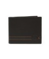 Dark brown men's leather wallet 513-1311-47