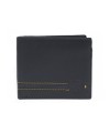 Dark blue men's leather wallet 513-1311-97