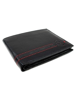 Black men's leather wallet 513-1311-60