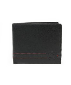 Black men's leather wallet 513-1311-60