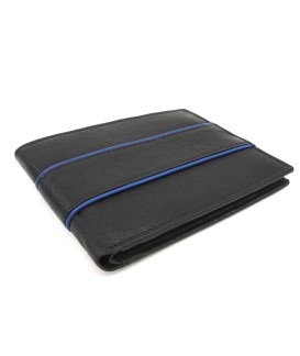 Black leather wallet - cardholder 513-1302-60/97