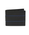 Black leather wallet - cardholder 513-1302-60/97