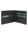 Black leather wallet - cardholder 513-1302-60/97