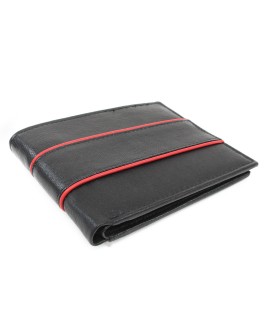 Black leather wallet - cardholder 513-1302-60/31