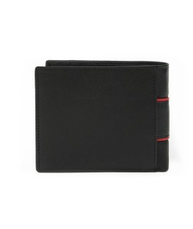 Black leather wallet - cardholder 513-1302-60/31