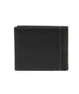 Black men's leather wallet 513-1307-60