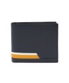 Dark blue men's leather wallet 513-1315-97