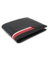 Black men's leather wallet 513-1315-60