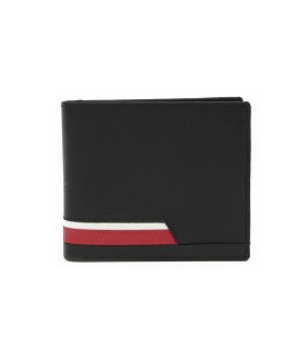 Black men's leather wallet 513-1315-60