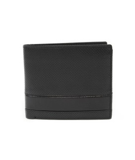 Black men's leather wallet 513-1321-60/60