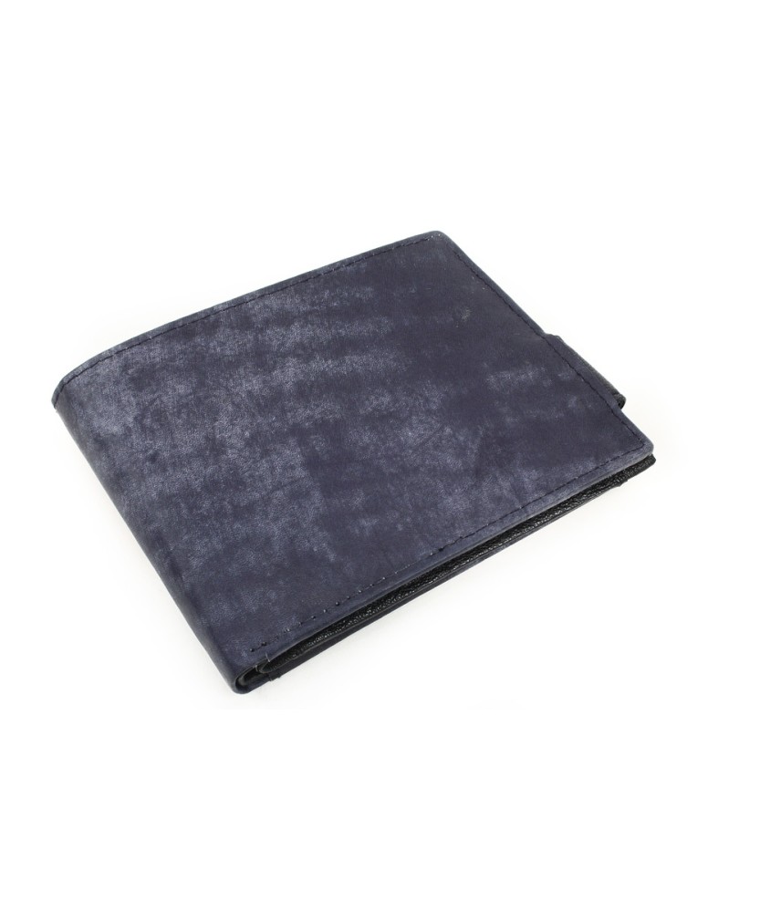 Men's leather wallet in JEANS style 513-4241-97/60