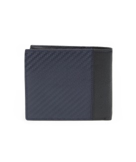 Black-blue leather men's wallet 513-4705-97/60