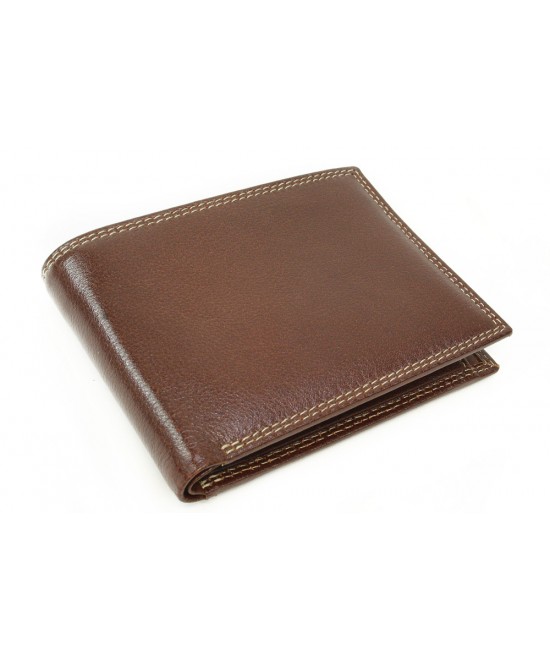 Brown leather wallet 513-9160-40