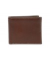 Brown leather wallet 513-9160-40