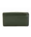 Dark green leather waiter's wallet with credit card pockets 515-2401C-57