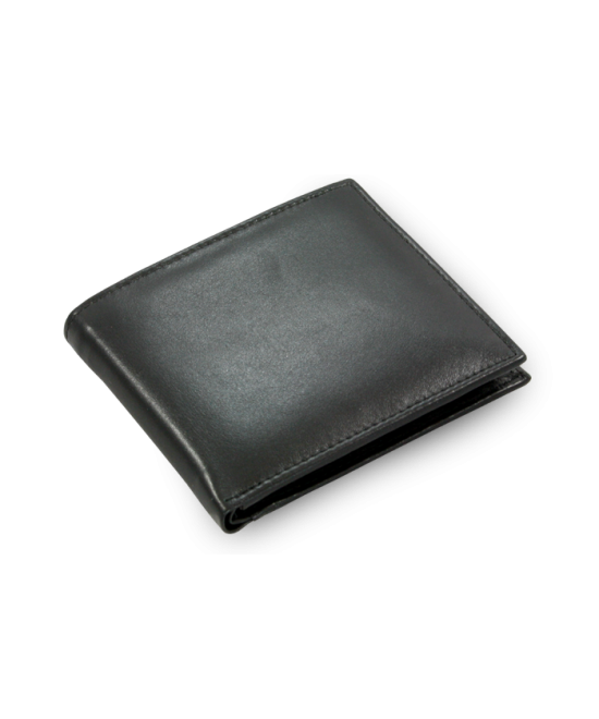 Black men's leather wallet 513-3222-60